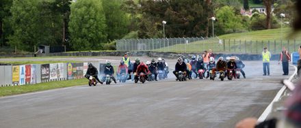 Motorcycles at Manfield