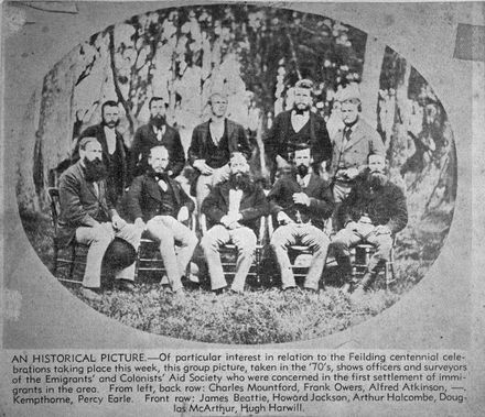 Officers of Emigrant and Colonists' Aid Society
