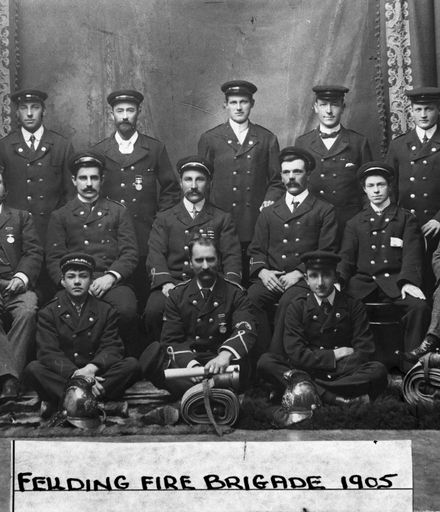 Feilding Fire Brigade, 1905