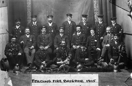Feilding Fire Brigade, 1905