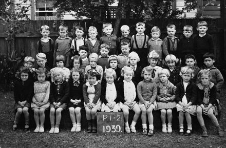 Manchester Street School, Primers 1 & 2, 1939