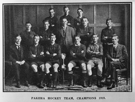 Pakeha hockey team
