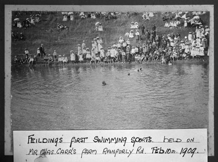 Swimming Sports, c. 1909