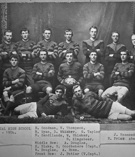 Feilding Technical Old Boys Football Club 1904
