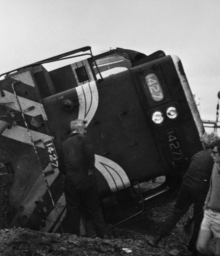 Feilding Railway Accident, c. 1976