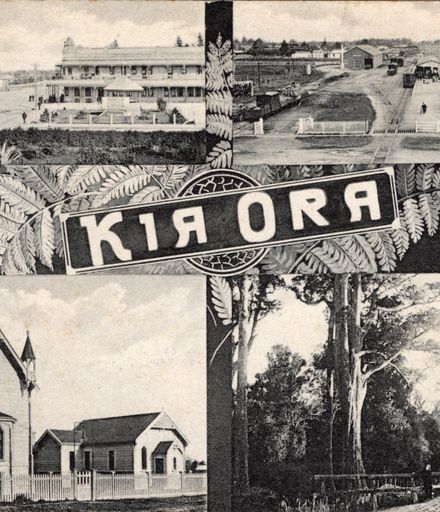 Kia Ora Postcard from Feilding
