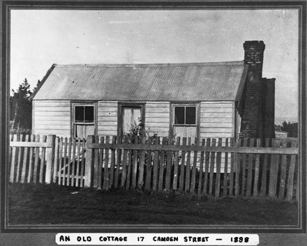 Camden Street Cottage, c. 1898