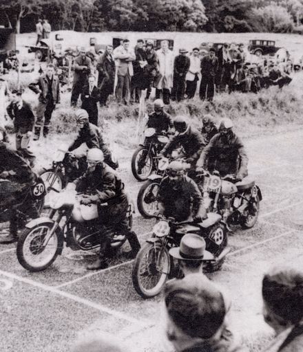 Motorcycle Race 1950