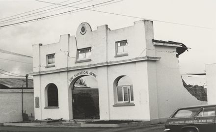 Demolition of citadel, Manchester St, 1976-1977