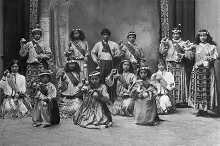 Kaihaka at Edward VII Coronation Celebration, c. 1902