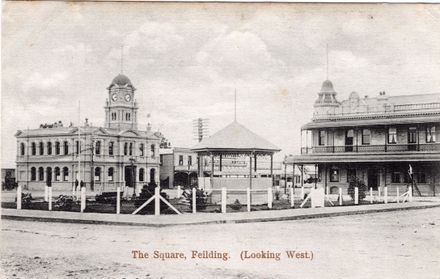 Feilding Square - Looking West