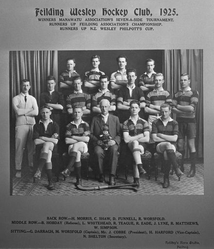 Feilding Wesley Hockey Club, c. 1925
