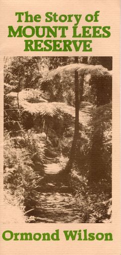 Mount Lees Reserve Brochure