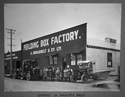Broadbelt and Co. - Feilding box factory