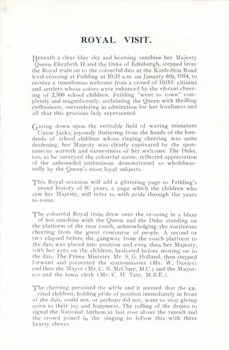 Page 11: Celebration of Queen's Coronation & Visit