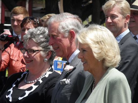Page 2: Prince Charles & Camilla Duchess of Cornwall visit to Feilding