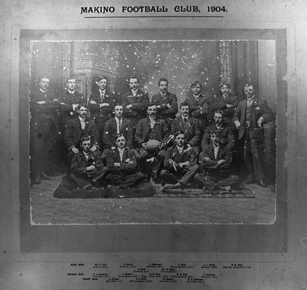 Makino Football Club, c. 1904