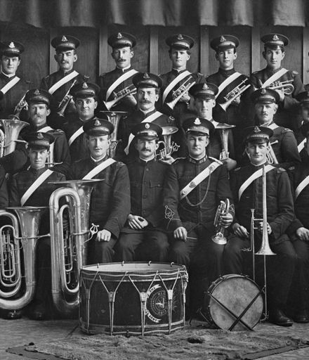 Feilding Salvation Army Silver Band, c. 1918