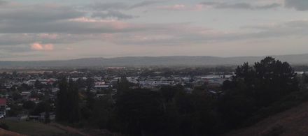 Evening view from Highfield Road