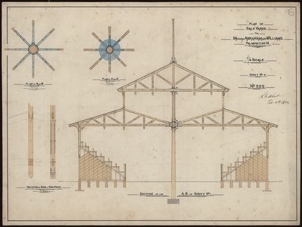 L. G. West, Plans for Saleyards