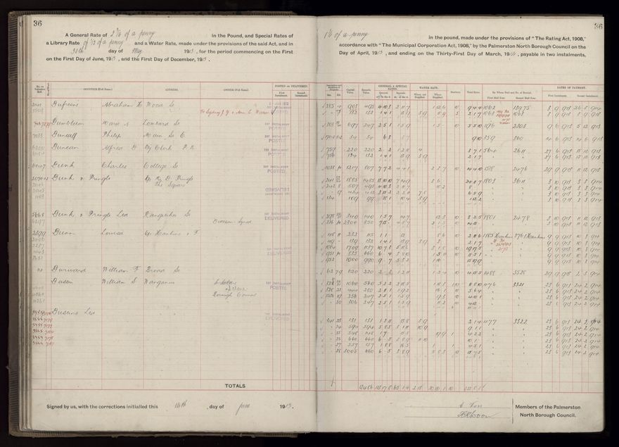 Rate book, 1913-1914 - 2021Pa_PNCC2-23-2-V21_034002-0039