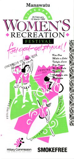 Manwatū Women's Recreation Festival brochure