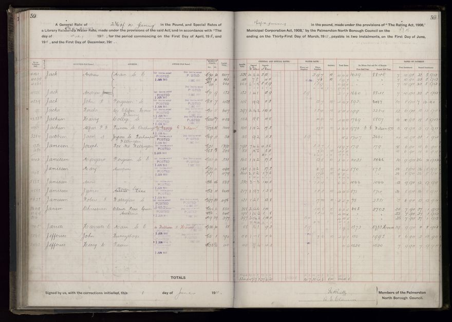 Rate book, 1911-1912 - 2021Pa_PNCC2-23-2-V19_034000-0062