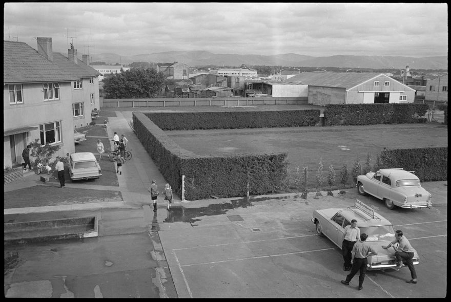 Housing between Pitt Street and Andrew Young Street
