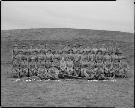 2nd Platoon, Ist Wellington West Coast and Taranaki (WWCT) Regiment, 20th Intake, Central District Training Depot, Linton - Resource cover image
