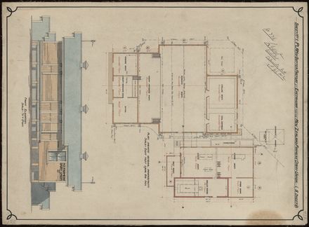 Plans for a Butter Factory at Eketāhuna