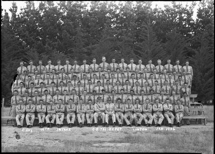 E Company, 19th Intake, Central District Training Depot, Linton - Resource cover image