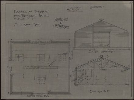 2021Pa_LGWest-S4-142_035167_005 - Plans for a Flaxmill at Tokomaru