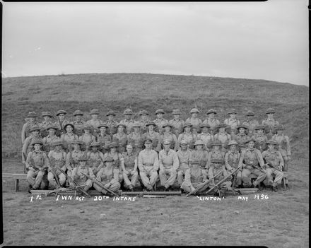 1st Platoon, IWN Regiment, 20th Intake, Central District Training Depot, Linton - Resource cover image