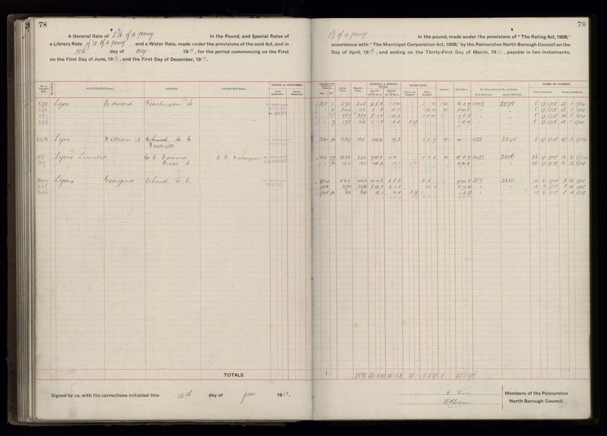 Rate book, 1913-1914 - 2021Pa_PNCC2-23-2-V21_034002-0081