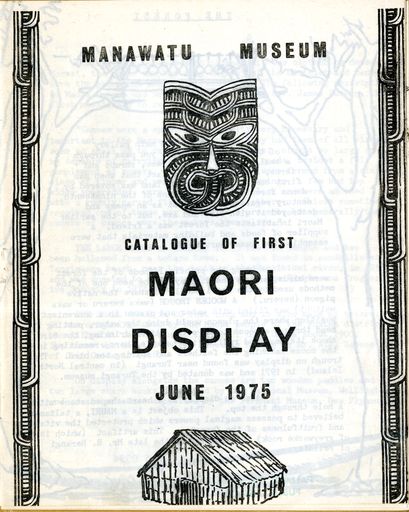 "Catalogue of the First Maori Display, June 1975" - Resource cover image