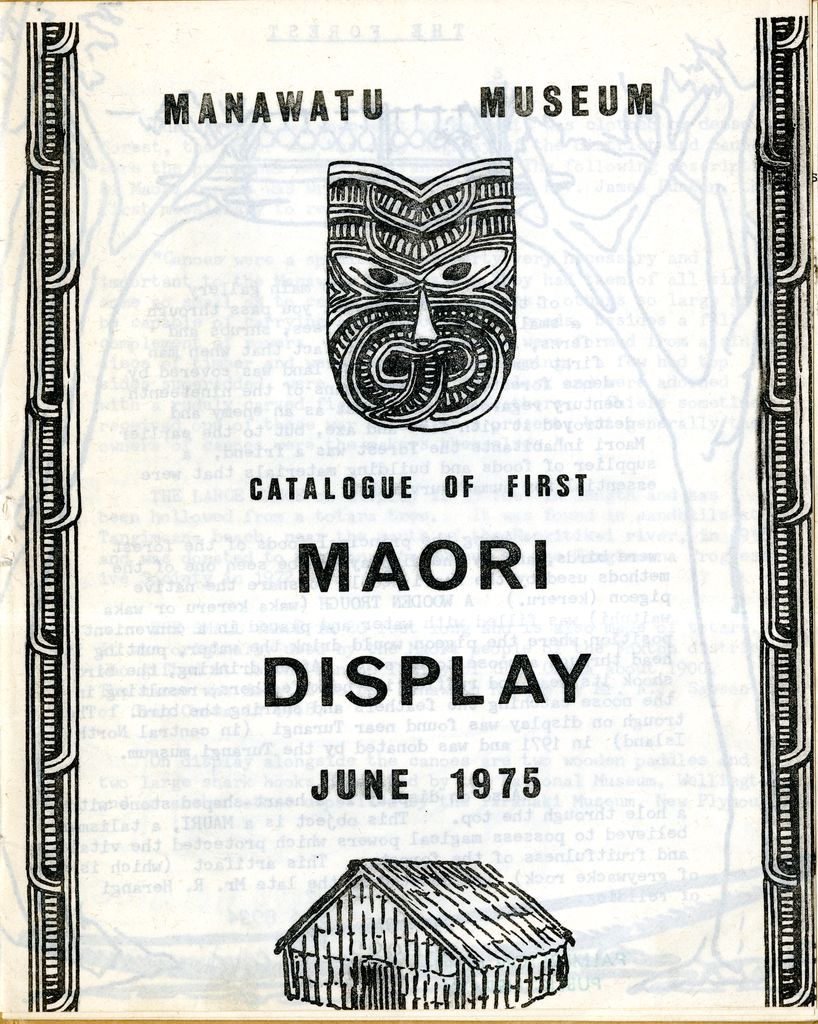 "Catalogue of the First Maori Display, June 1975"