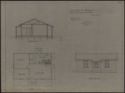 2021Pa_LGWest-S4-188_037158_003 - Plan for Two Cottages and Farm Buildings
