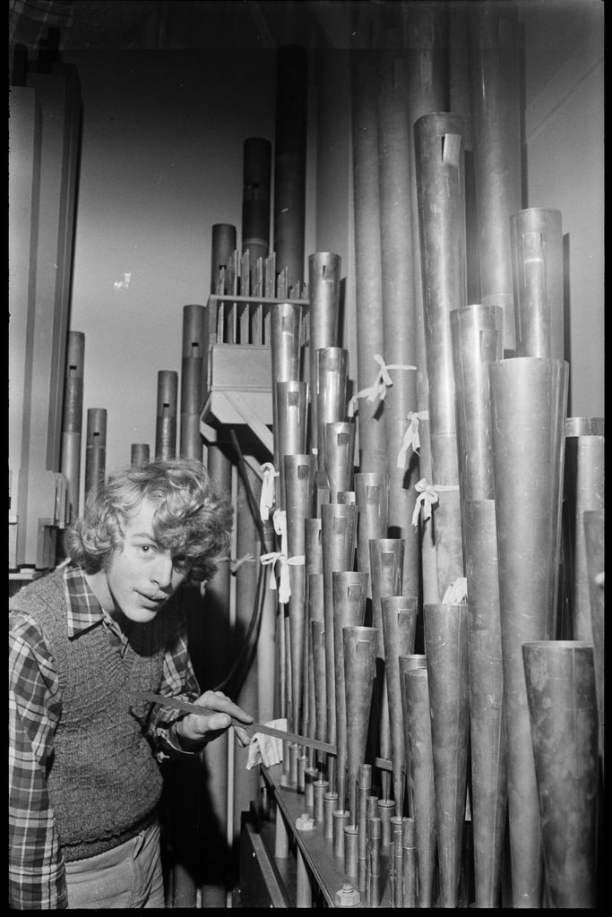 Church Organ pipes