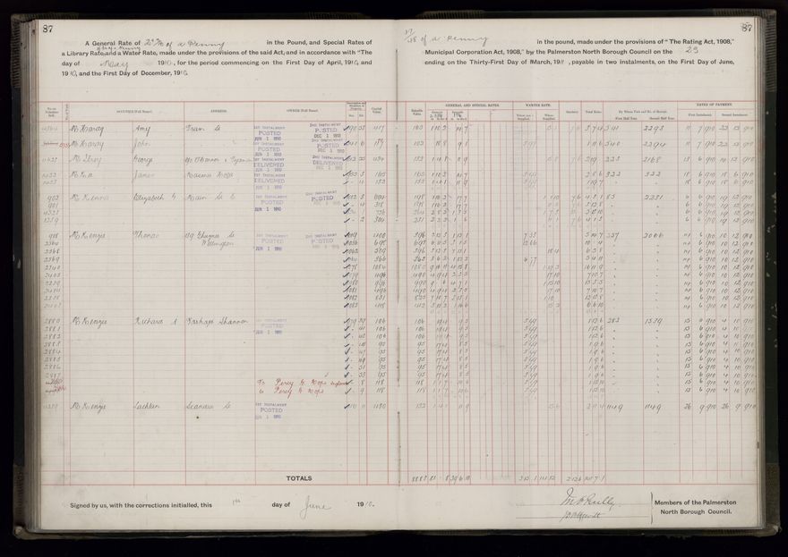 Rate book, 1910-1911 - 2021Pa_PNCC2-23-2-V18_033999-0090