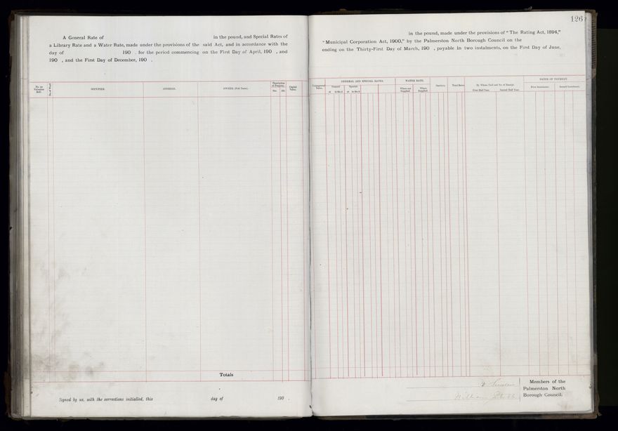 Rate book, 1905-1906 - 2021Pa_PNCC2-23-2-V13_033998-0129