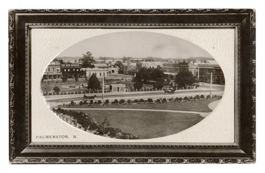Postcard - The Square, Palmerston North