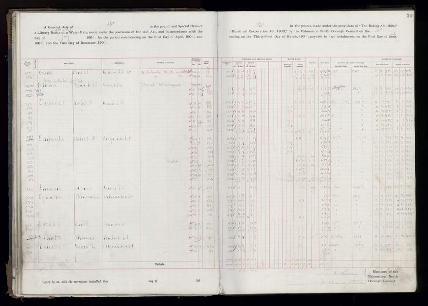 Rate book, 1905-1906 - 2021Pa_PNCC2-23-2-V13_033998-0033