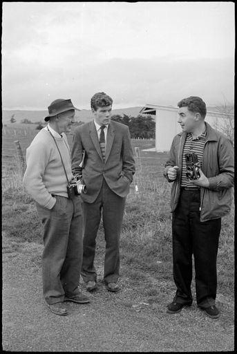 Photographers at the airfield
