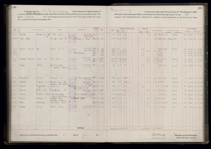 Rate book, 1910-1911 - 2021Pa_PNCC2-23-2-V18_033999-0131