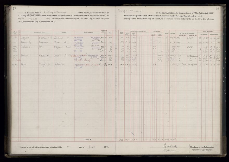 Rate book, 1910-1911 - 2021Pa_PNCC2-23-2-V18_033999-0100