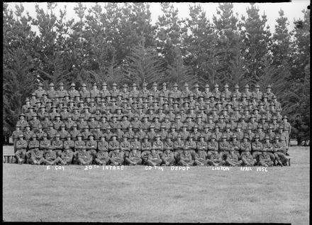 E Company, 20th Intake, Central District Training Depot, Linton - Resource cover image