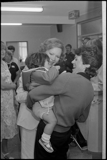 Former First Lady Rosalynn Carter visits the Crippled Children's Society - Resource cover image
