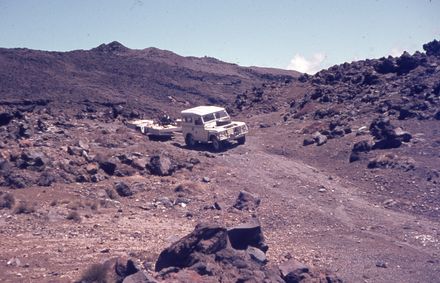 Scouts building Ruapehu Lodge and Snow School