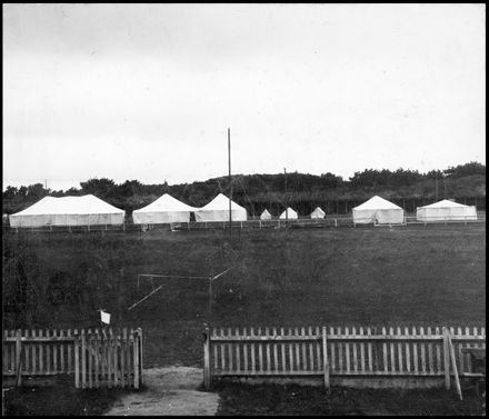 View of Scout Camp at Racecourse
