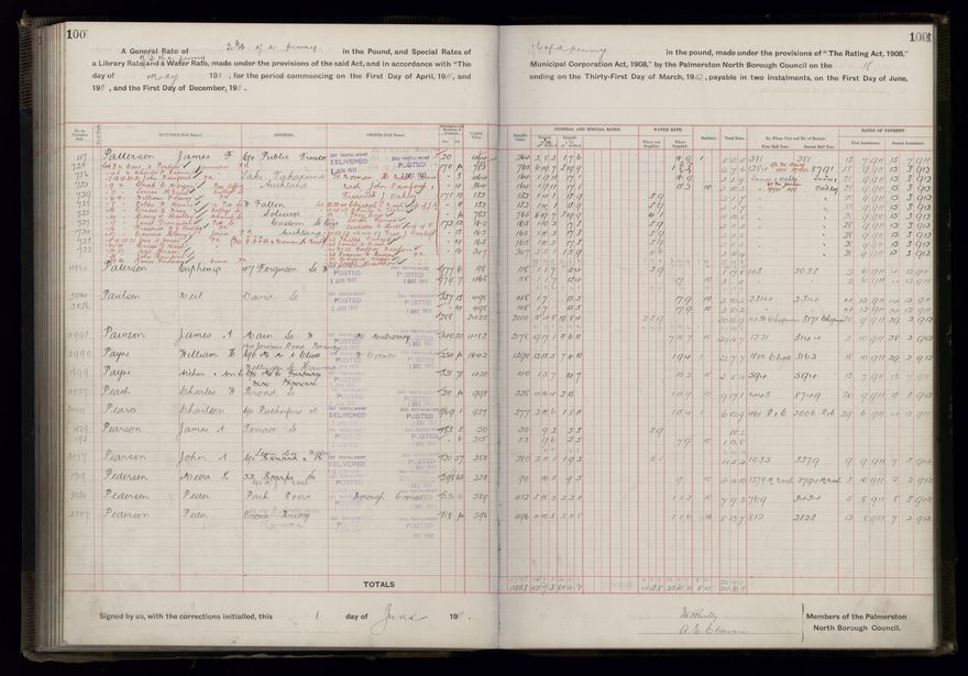 Rate book, 1911-1912 - 2021Pa_PNCC2-23-2-V19_034000-0103
